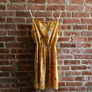 Flower printed dress